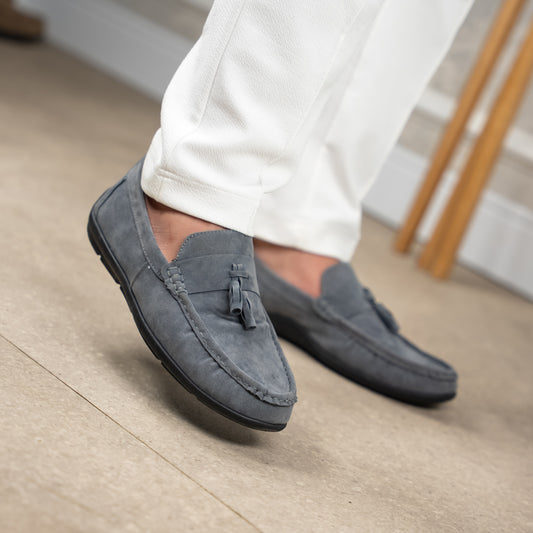 Daim Mocassin Élégance & Fashion