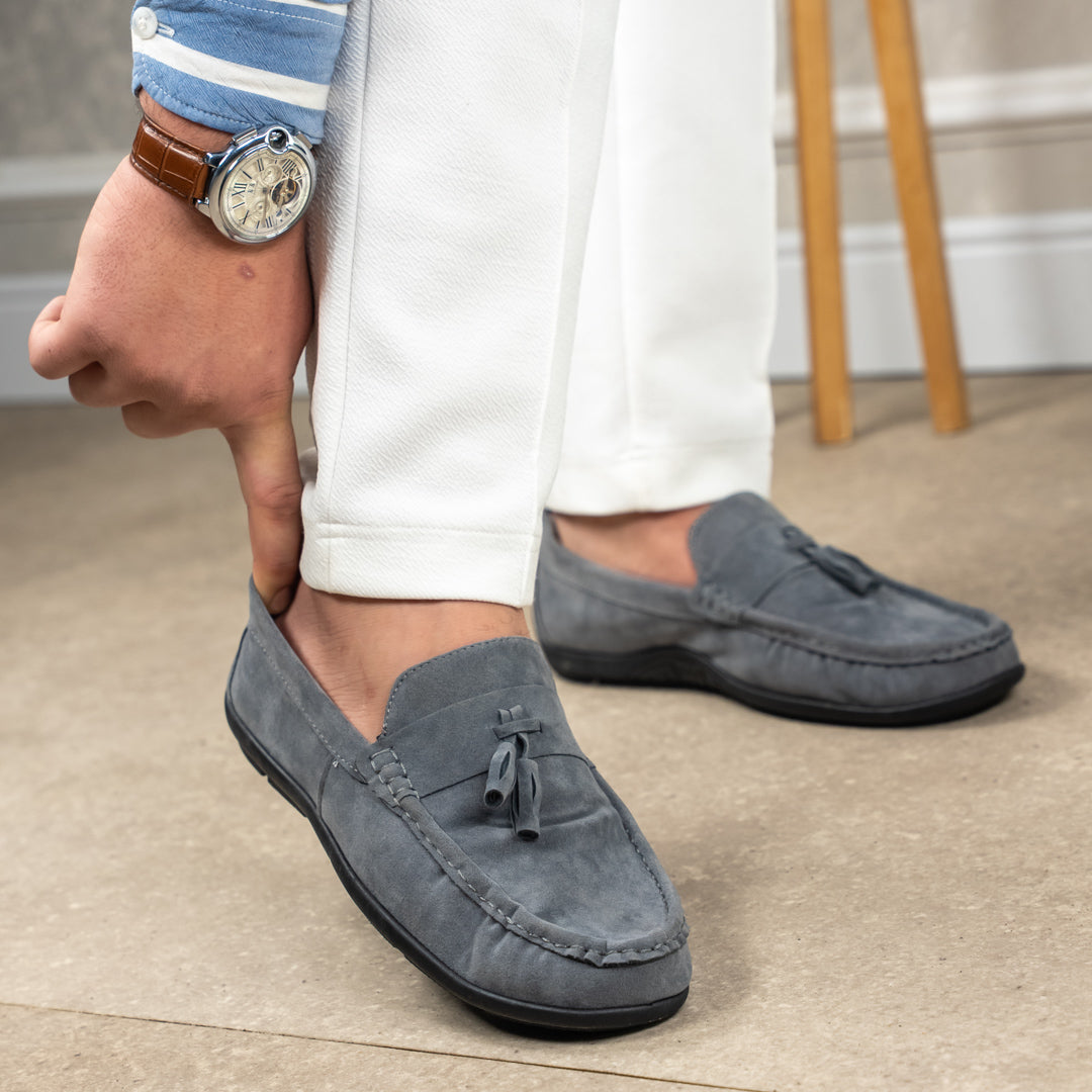 Daim Mocassin Élégance & Fashion