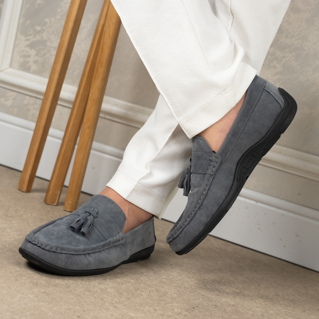 Daim Mocassin Élégance & Fashion