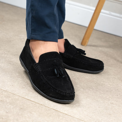 Daim Mocassin Élégance & Fashion