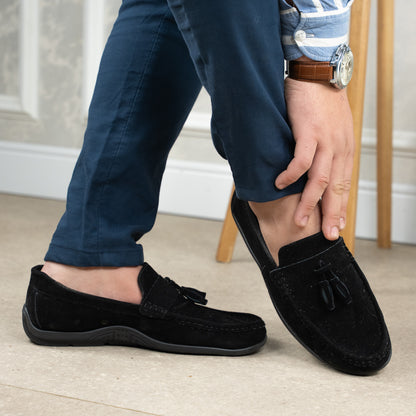 Daim Mocassin Élégance & Fashion