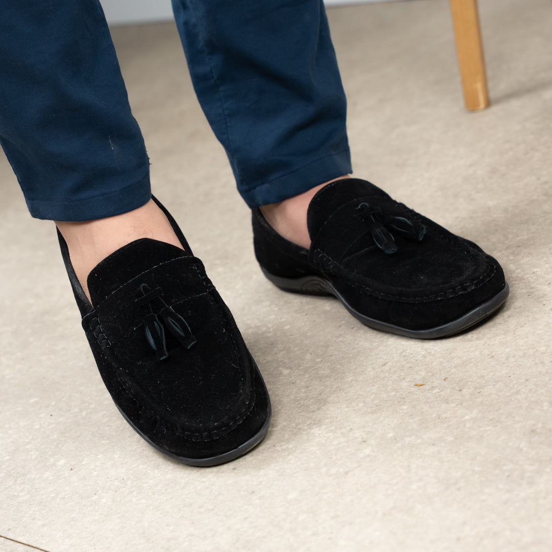 Daim Mocassin Élégance & Fashion