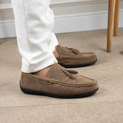 Daim Mocassin Élégance & Fashion