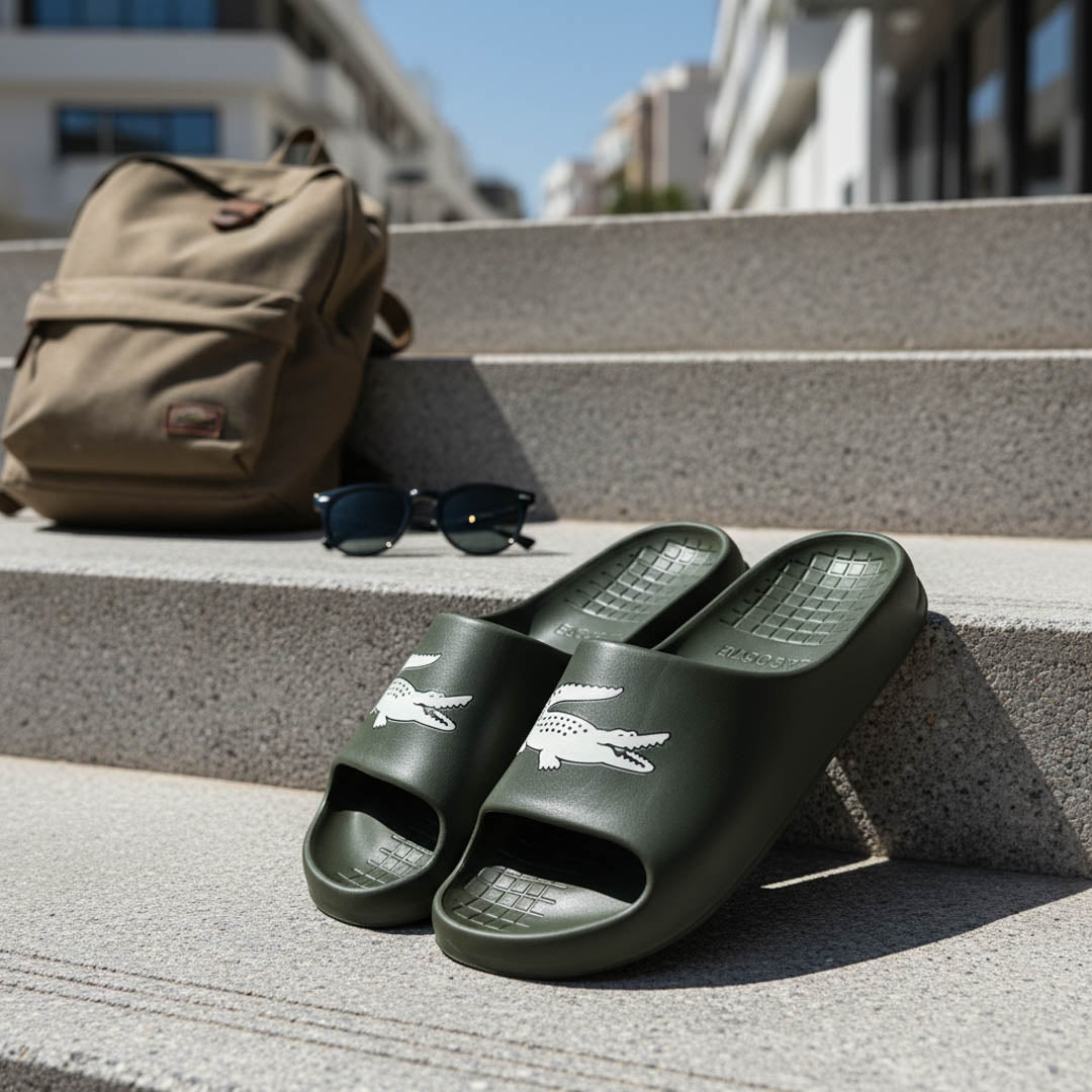 Claquettes Lacoste Serve Slide