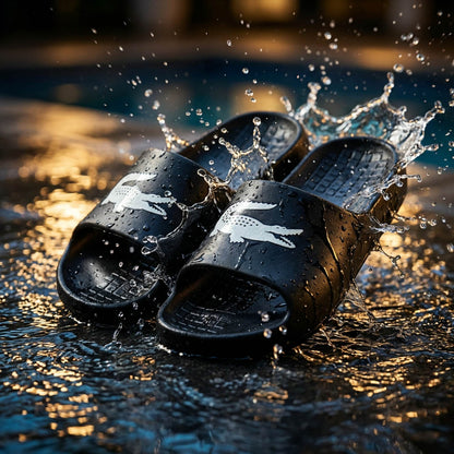 Claquettes Lacoste Serve Slide