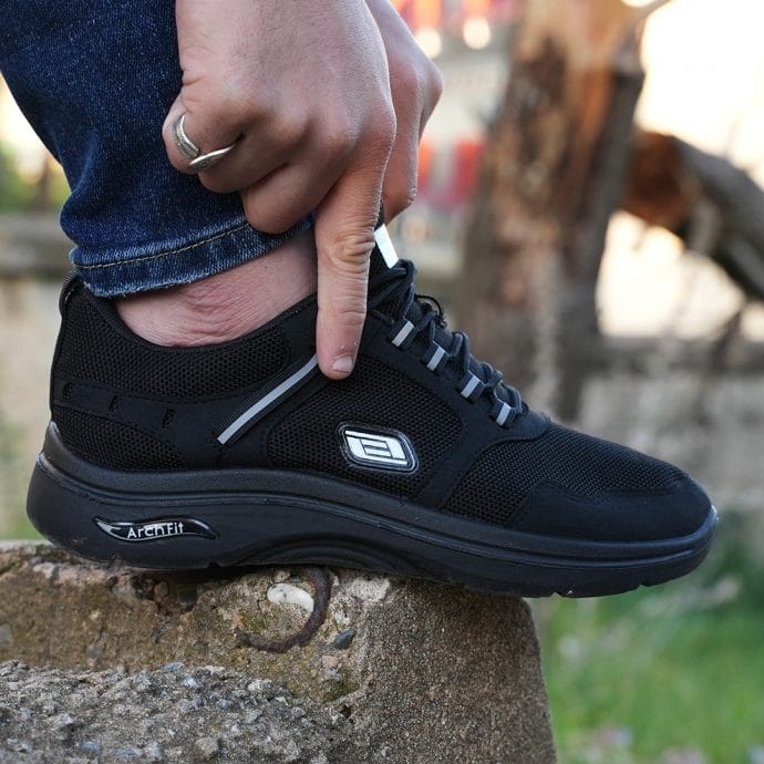 ⁦Skechers lacet Confortable men souple⁩ - الصورة ⁦8⁩