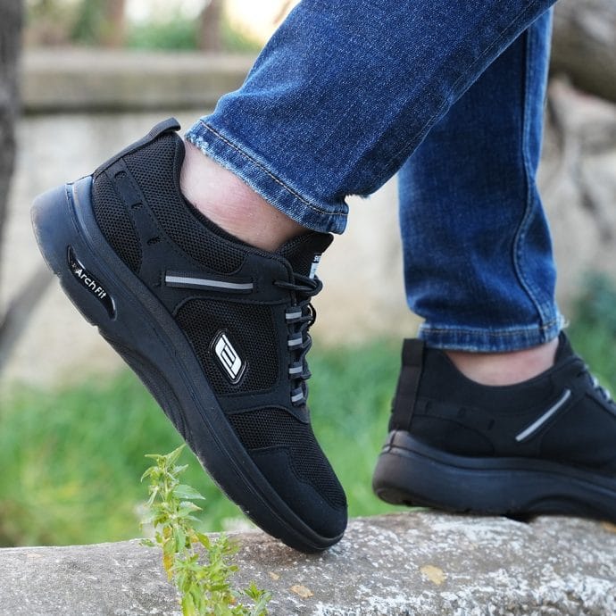⁦Skechers lacet Confortable men souple⁩ - الصورة ⁦5⁩