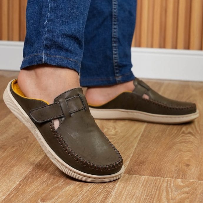 ⁦Orthopedique mocassin-sabo men confort⁩ - الصورة ⁦3⁩