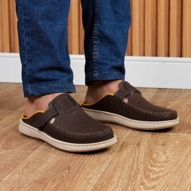 Orthopedique mocassin-sabo men confort